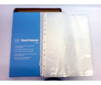 11 HOLE SHEET PROTECTOR - DOC HOLDER
